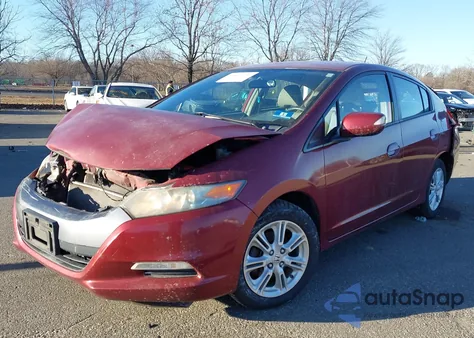 2010 Honda Insight Ex from USA, damaged, VIN JHMZE2H72AS039036
